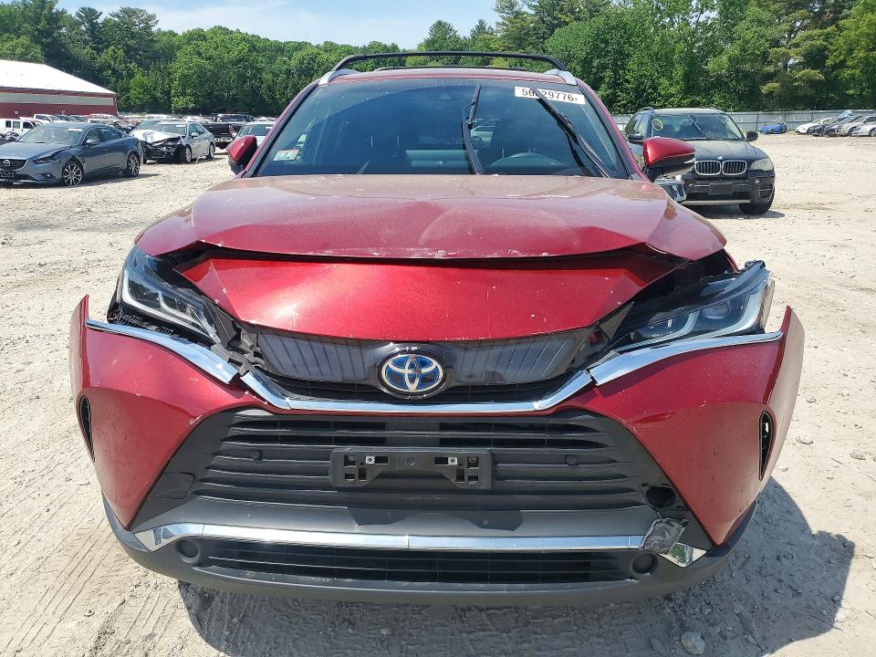 2022 Toyota Venza VIN JTEAAAAH4NJ107433 COPART salvage auction — FRONT END, Ma - Cert Of Title-Salvage, sold $9,000 on 2026-08-25 (photo 5)
