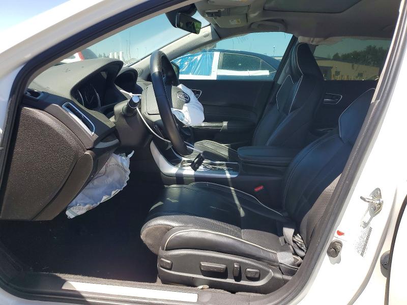 2020 Acura Tlx VIN 19UUB2F45LA005566 COPART salvage auction — FRONT END, Ca - Salvage Certificate, sold $1,100 on 2026-07-09 (photo 7)