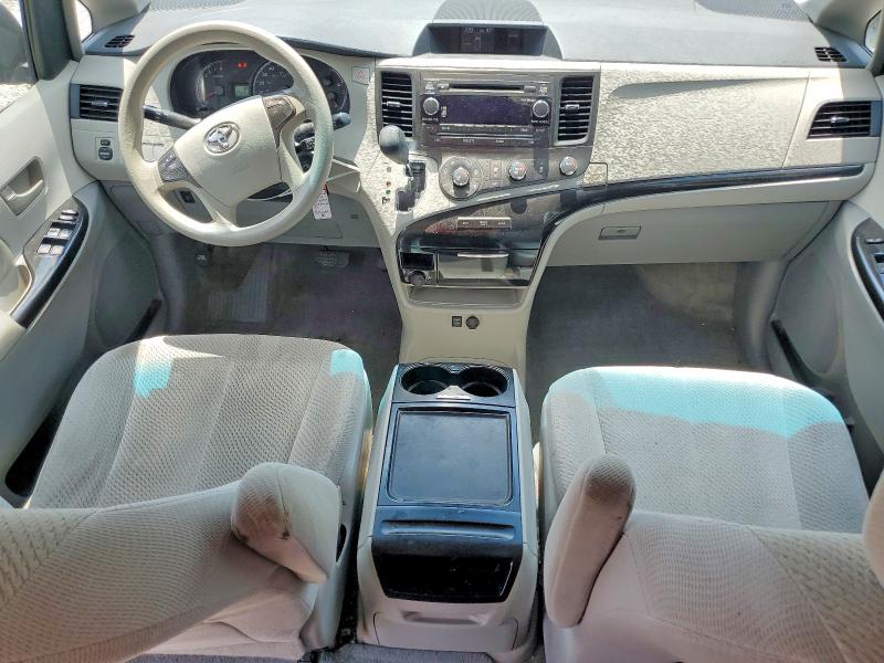 2012 Toyota Sienna VIN 5TDKK3DC9CS275280 COPART salvage auction — FRONT END, Ga - Cert Of Title-Salvage, sold $1,250 on 2026-07-20 (photo 8)