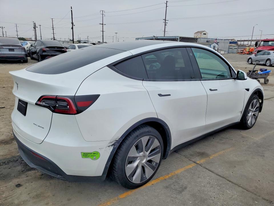 2023 Tesla Model y VIN 7SAYGDEE1PA025737 COPART salvage auction — FRONT END, Ca - Salvage Certificate, sold $14,200 on 2026-07-20 (photo 3)