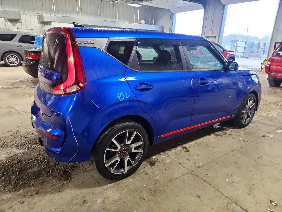 2021 Kia Soul VIN KNDJ63AU1M7786121 COPART salvage auction — FRONT END, Wi - Cert Of Title-Claim Paid, sold $2,400 on 2026-07-27 (photo 3)