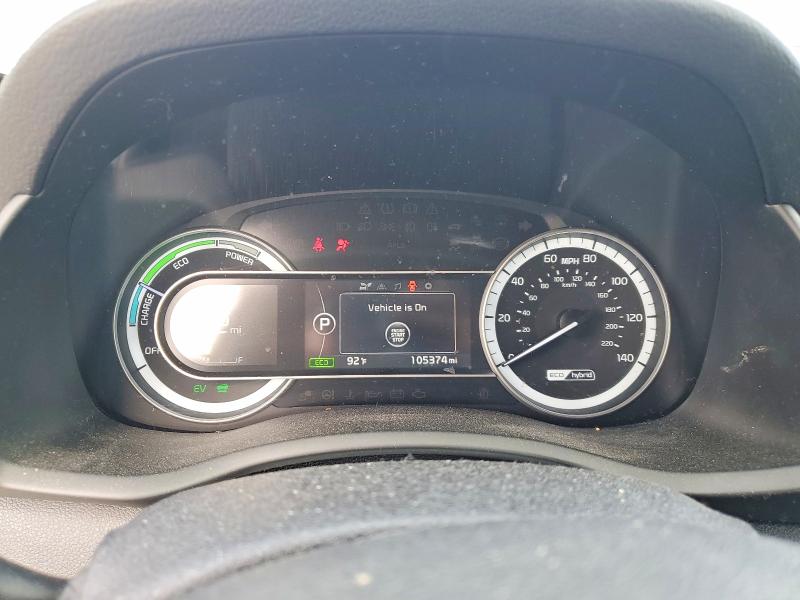 2018 Kia Niro VIN KNDCC3LC2J5175589 COPART salvage auction — SIDE, Ca - Salvage Certificate, sold $4,100 on 2026-07-08 (photo 9)
