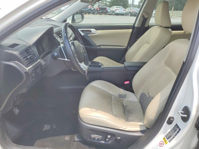 2012 Lexus Ct VIN JTHKD5BH8C2082712 COPART salvage auction — FRONT END, Ga - Cert Of Title-Salvage, sold $3,200 on 2026-07-20 (photo 7)