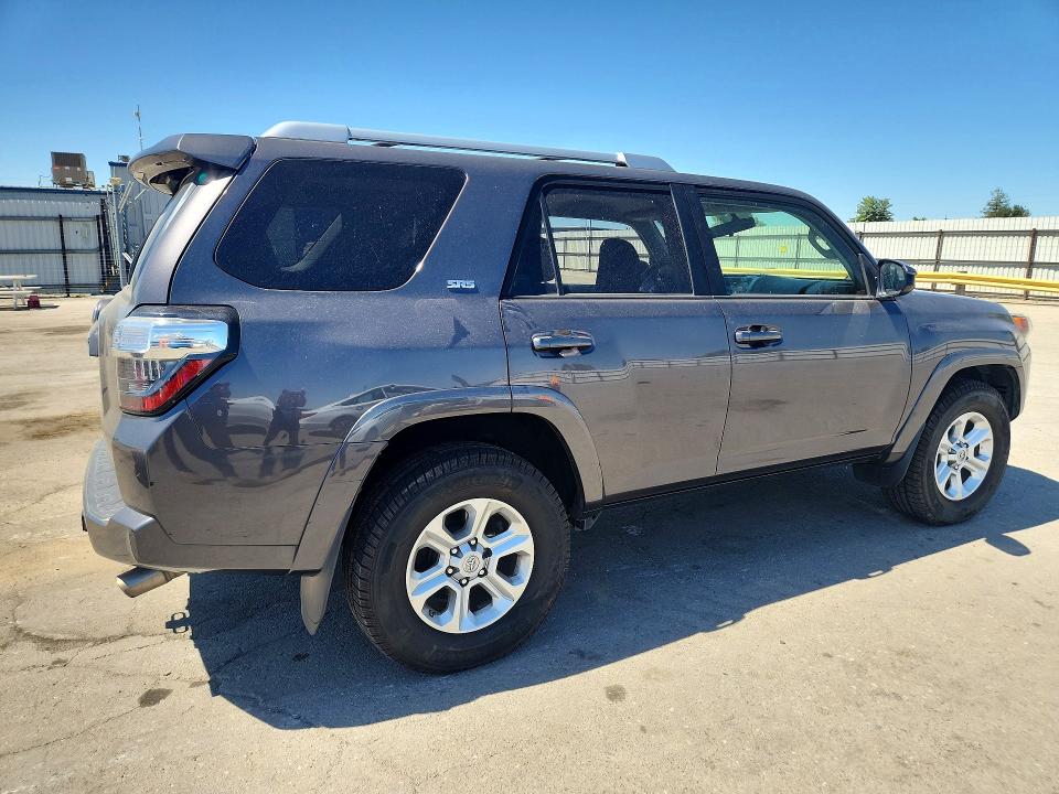 2015 Toyota 4runner VIN JTEZU5JR3F5099006 COPART salvage auction — REAR END, Ca - Salvage Certificate, sold $7,800 on 2026-07-13 (photo 3)