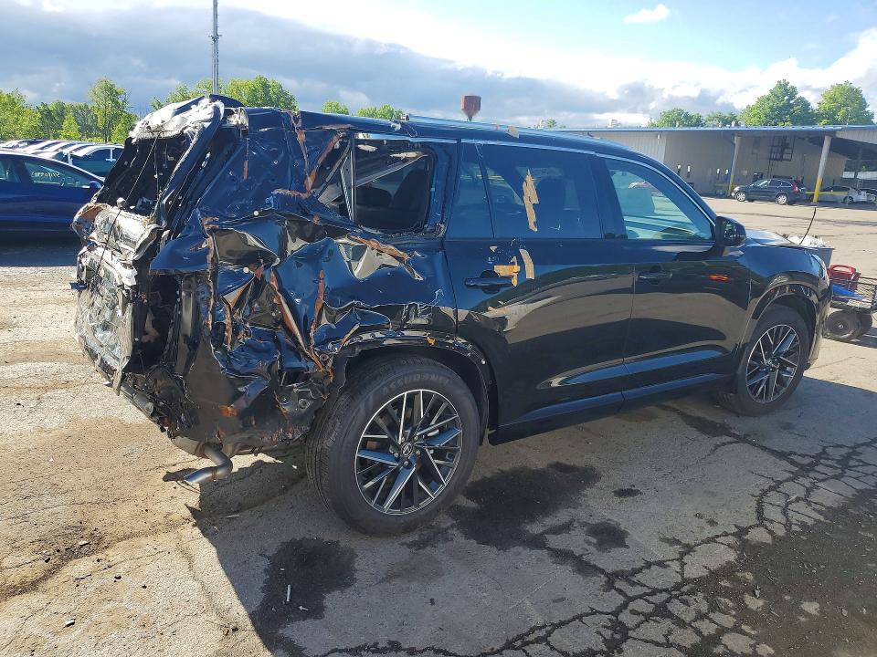 2025 Lexus Tx VIN 5TDAAAB65SS044424 COPART salvage auction — REAR END, Ny - Certificate Of Title (P), sold $8,600 on 2026-07-23 (photo 3)