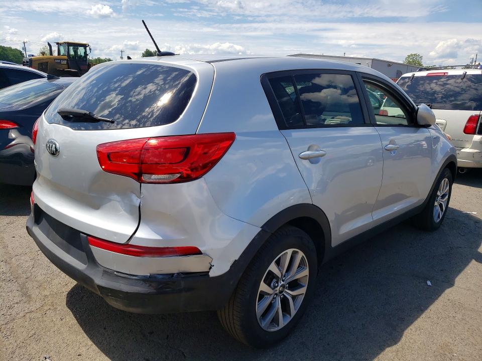 2016 Kia Sportage VIN KNDPBCAC0G7873364 COPART salvage auction — MINOR DENT/SCRATCHES, Ma - Certificate Of Title, sold $1,500 on 2026-07-31 (photo 3)