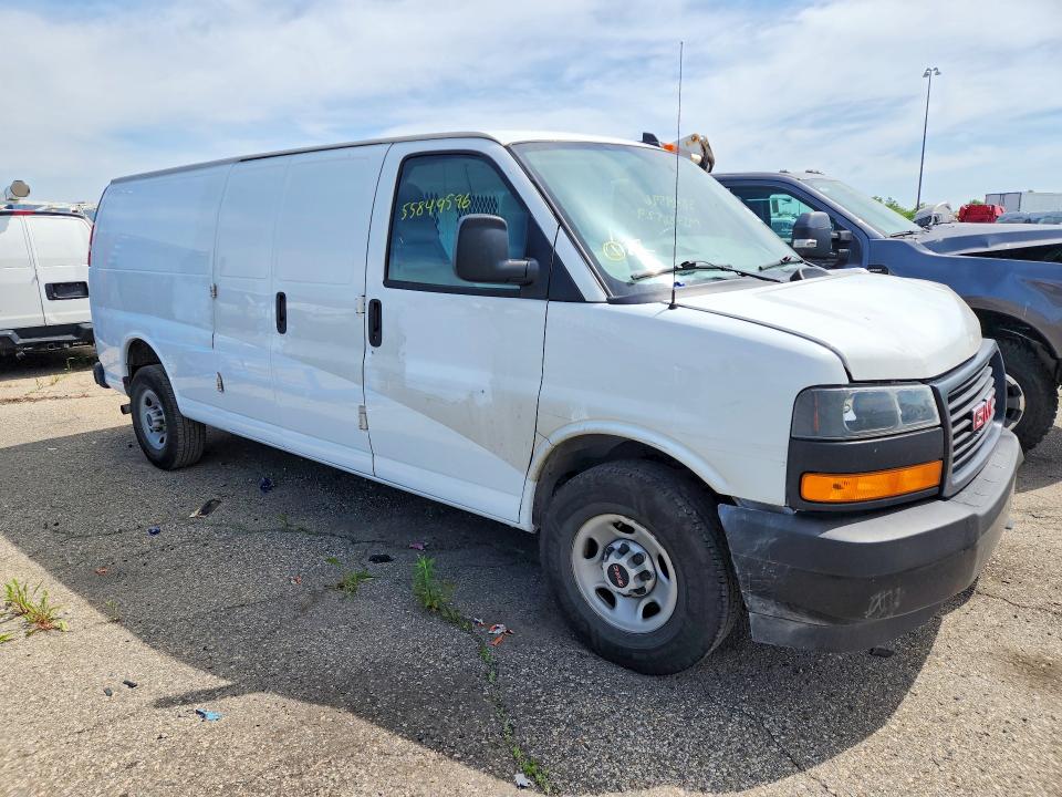 2023 Gmc Savana VIN 1GTW7BFP2P1134289 COPART salvage auction — FRONT END, Mi - Cert Of Title-Salvage Vehicle, sold $1,550 on 2026-07-18 (photo 4)