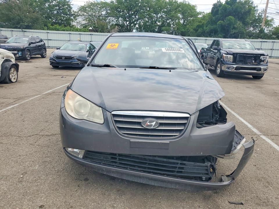 2009 Hyundai Elantra VIN KMHDU46D49U747951 COPART salvage auction — FRONT END, Oh - Cert Of Title-Salvage, sold $80 on 2026-07-22 (photo 5)