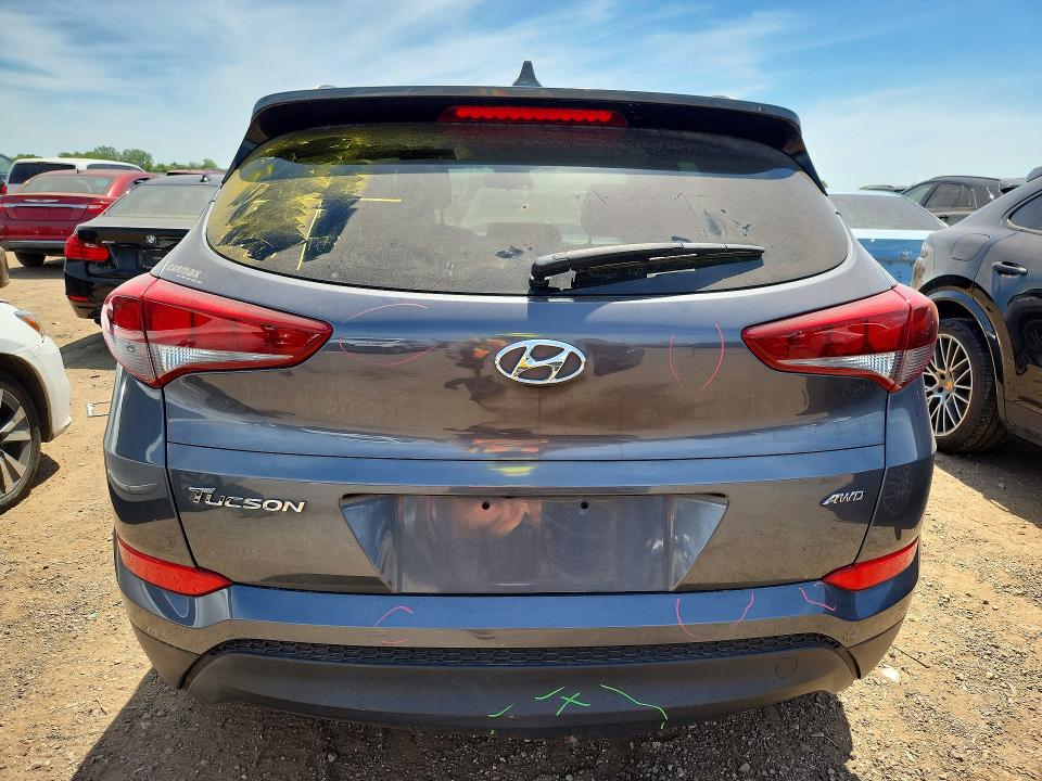 2018 Hyundai Tucson VIN KM8J3CA41JU752066 COPART salvage auction — VANDALISM, Il - Salvage Certificate, sold $3,050 on 2026-07-30 (photo 6)
