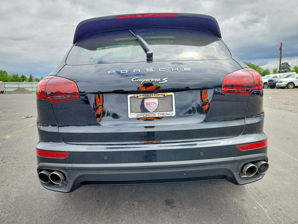 2016 Porsche Cayenne VIN WP1AE2A24GLA64342 COPART salvage auction — MINOR DENT/SCRATCHES, Ca - Certificate Of Title, sold $3,900 on 2026-07-20 (photo 6)