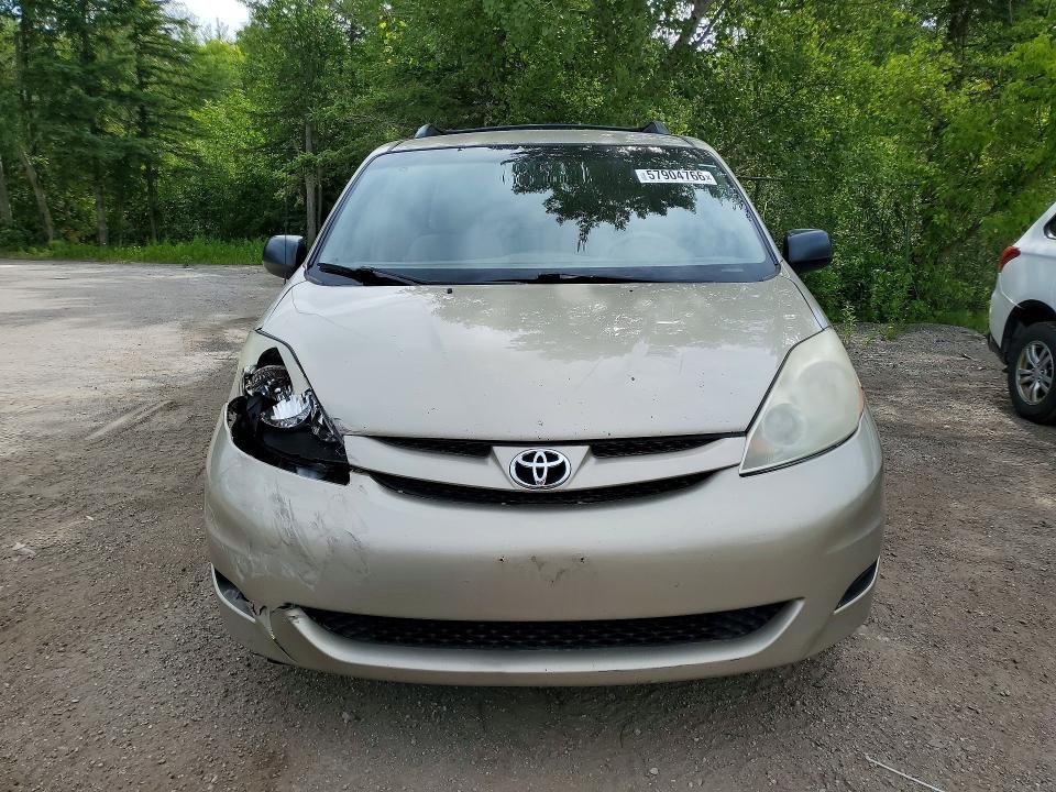 2007 Toyota Sienna VIN 5TDZK29C17S006648 COPART salvage auction — REAR END, ON - PERMIT SALVAGE, sold $1,450 on 2026-07-14 (photo 5)