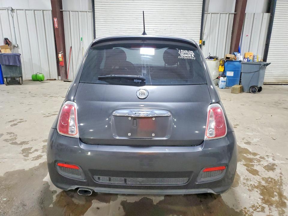 2012 Fiat 500 VIN 3C3CFFBR4CT127758 COPART salvage auction — SIDE, Pa - Certificate Of Salvage, sold $400 on 2026-08-12 (photo 6)