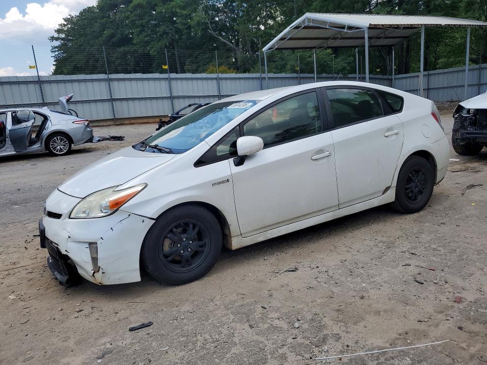 2014 Toyota Prius VIN JTDKN3DU0E0371840 COPART salvage auction — SIDE, Ga - Cert Of Title-Salvage, sold $1,950 on 2026-07-17 (photo 1)