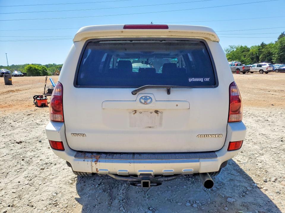2004 Toyota 4runner VIN JTEBT14R240044064 COPART salvage auction — FRONT END, Nc - Salvage Certificate Of Title, sold $1,050 on 2026-07-13 (photo 6)