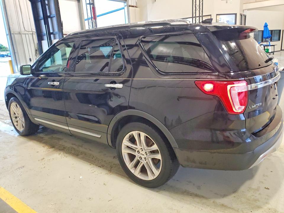 2017 Ford Explorer VIN 1FM5K7FH6HGC82925 COPART salvage auction — SIDE, TX - SALVAGE VEHICLE TITLE (P), sold $4,200 on 2026-07-09 (photo 2)