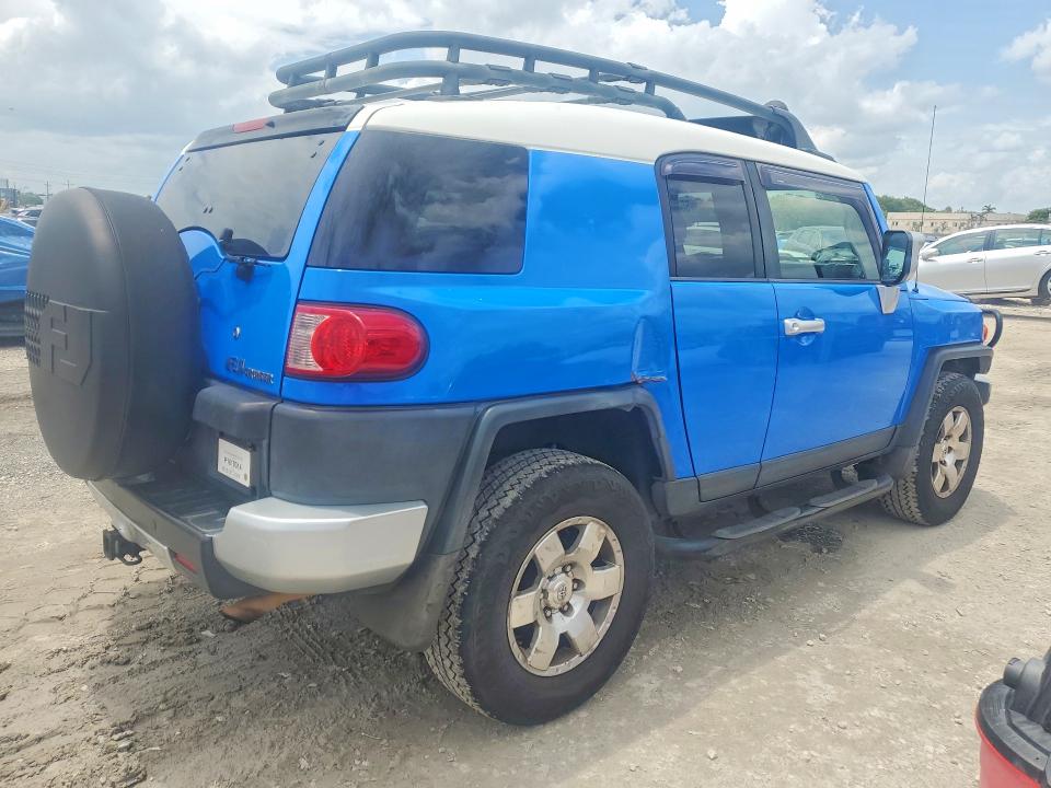 2007 Toyota Fj cruiser VIN JTEBU11F270097746 COPART salvage auction — FRONT END, Ga - Cert Of Title-Salvage, sold $5,500 on 2026-07-10 (photo 3)