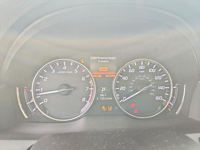 2017 Acura RLX VIN JH4KC1F54HC000861 COPART salvage auction — REAR END, GA - CERT OF TITLE-SALVAGE, sold $2,750 on 2026-07-23 (photo 9)