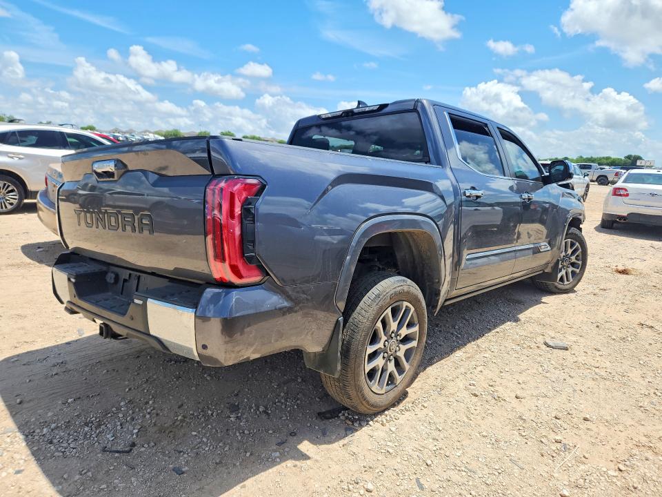 2024 Toyota Tundra VIN 5TFMA5AB6RX035965 COPART salvage auction — FRONT END, TX - SALVAGE VEHICLE TITLE (P), sold $18,500 on 2026-07-16 (photo 3)