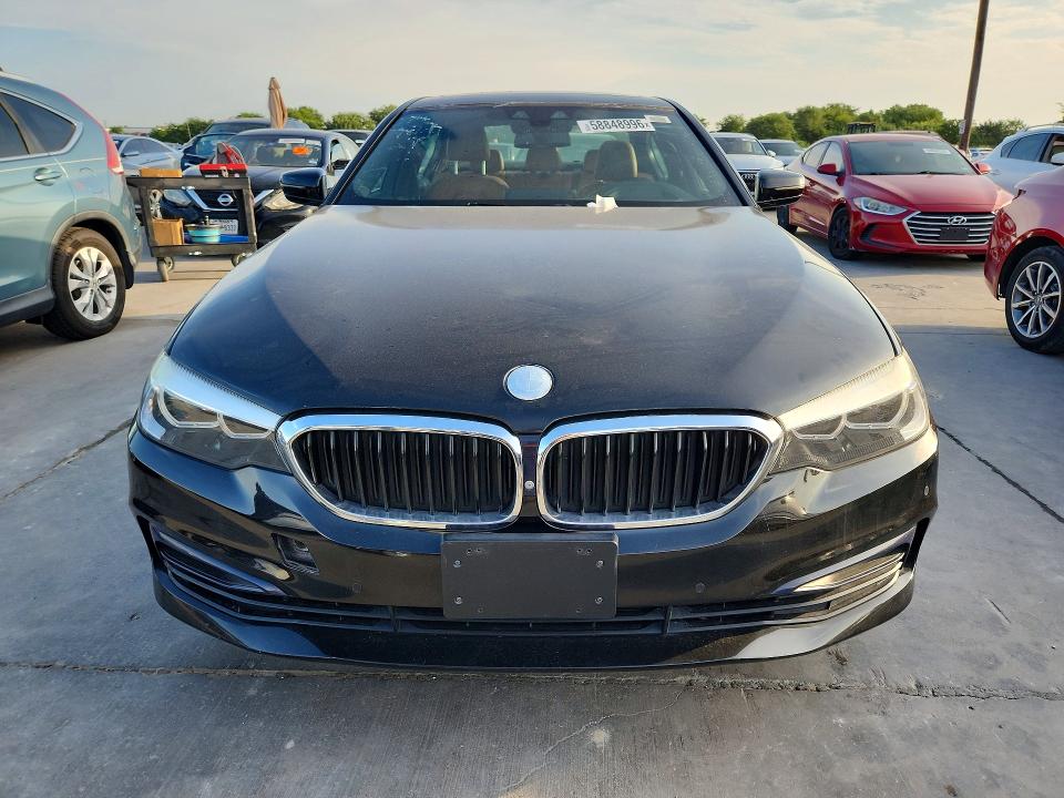 2019 BMW 5er VIN WBAJE5C55KWA98646 COPART salvage auction — NORMAL WEAR, TX - CERTIFICATE OF TITLE, sold $7,600 on 2026-07-30 (photo 5)