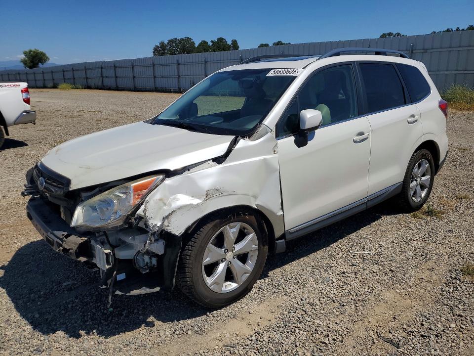 2015 Subaru VIN JF2SJAWC0FH813699 COPART salvage auction — FRONT END, Ca - Salvage Certificate, sold $825 on 2026-07-08 (photo 1)