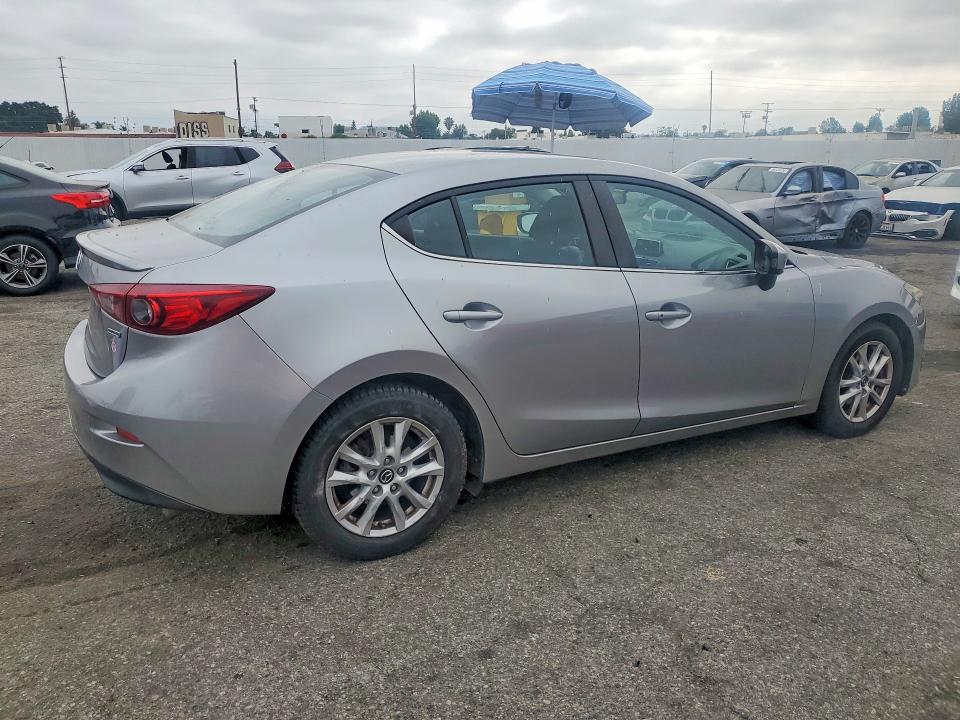 2014 Mazda 3 VIN JM1BM1V77E1214106 COPART salvage auction — REAR END, Ca - Salvage Certificate, sold $1,750 on 2026-07-24 (photo 3)