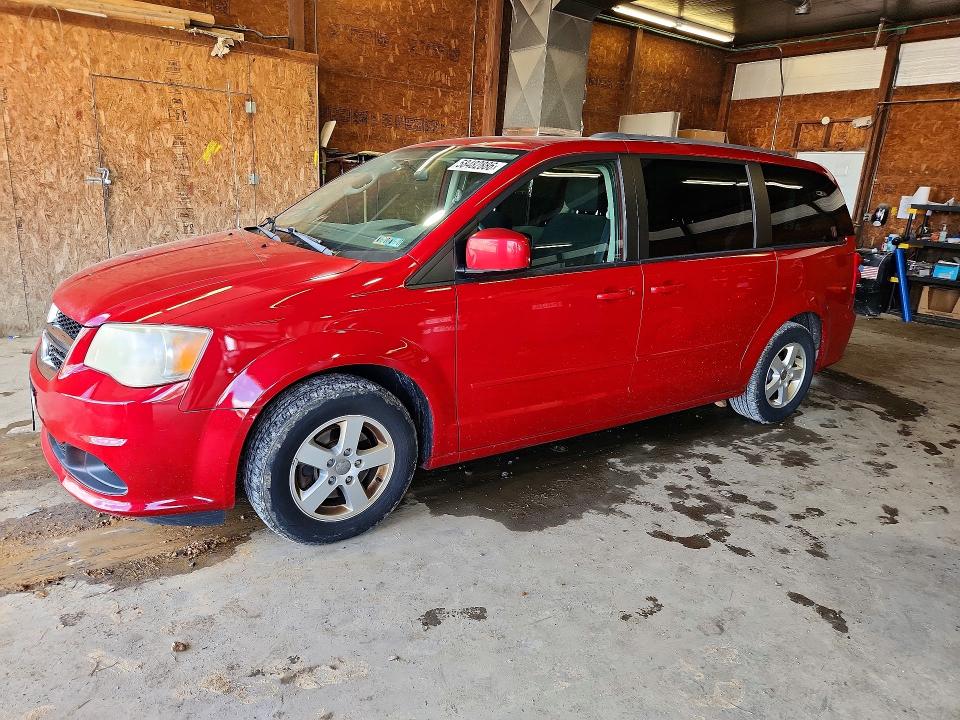 2012 Dodge Caravan VIN 2C4RDGCG8CR157086 COPART salvage auction — SIDE, Pa - Certificate Of Salvage, sold $400 on 2026-07-09 (photo 1)