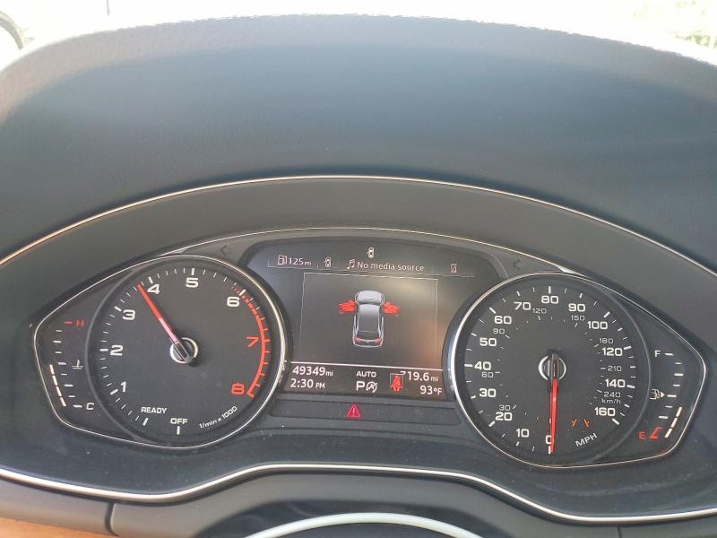 2021 Audi Q5 VIN WA1AAAFY9M2131940 COPART salvage auction — SIDE, Id - Salvage Certificate Of Title, sold $9,700 on 2026-08-25 (photo 9)