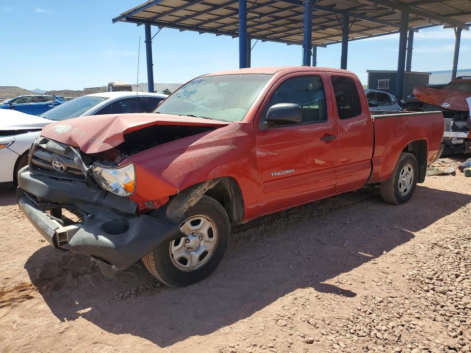 2010 Toyota Tacoma VIN 5TETX4CN3AZ705934 COPART salvage auction — FRONT END, Az - Cert Of Title - Salvage, sold $3,350 on 2026-07-09 (photo 1)