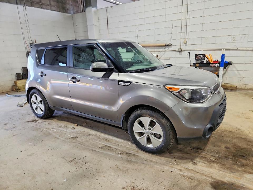 2016 Kia Soul VIN KNDJN2A26G7372588 COPART salvage auction — MECHANICAL, Mn - Certificate Of Title, sold $1,600 on 2026-07-28 (photo 4)