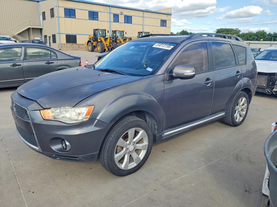 2010 Mitsubishi Outlander VIN JA4JS4AX3AZ006545 COPART salvage auction — HAIL, Tx - Certificate Of Title, sold $2,300 on 2026-07-27 (photo 1)
