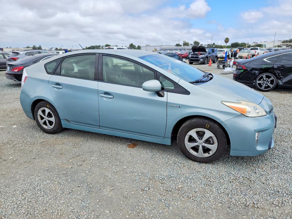 2013 Toyota VIN JTDKN3DU2D5617157 COPART salvage auction — FRONT END, Ca - Salvage Certificate, sold $1,800 on 2026-07-31 (photo 4)