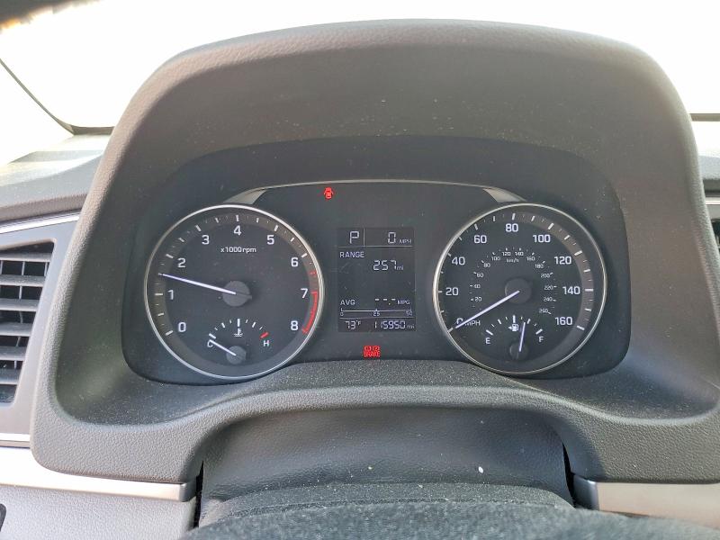 2017 Hyundai Elantra VIN KMHD74LF2HU089848 COPART salvage auction — REAR END, Tn - Salvage Certificate, sold $1,800 on 2026-07-28 (photo 9)