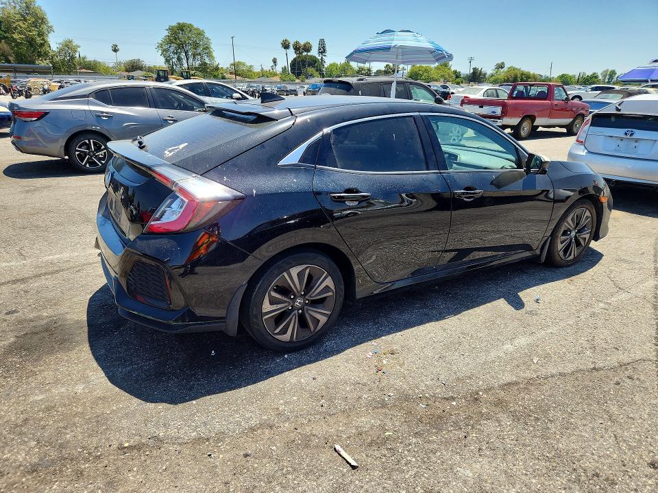 2019 Honda Civic VIN SHHFK7H68KU403166 COPART salvage auction — REAR END, Ca - Salvage Certificate, sold $5,900 on 2026-07-24 (photo 3)
