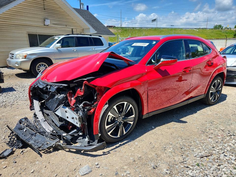 2025 Lexus VIN JTHUCJDH1S2008726 COPART salvage auction — FRONT END, Oh - Cert Of Title-Salvage, sold $90 on 2026-07-22 (photo 1)