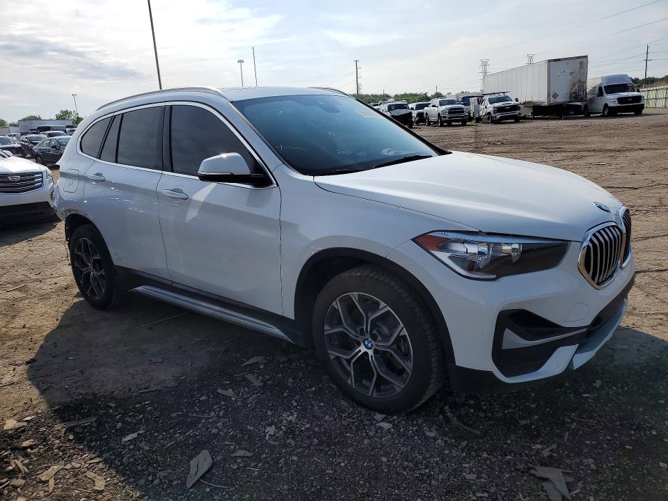 2021 BMW X1 VIN WBXJG9C07M5S73660 COPART salvage auction — REAR END, MI - CERTIFICATE OF TITLE, sold $2,000 on 2026-07-24 (photo 4)
