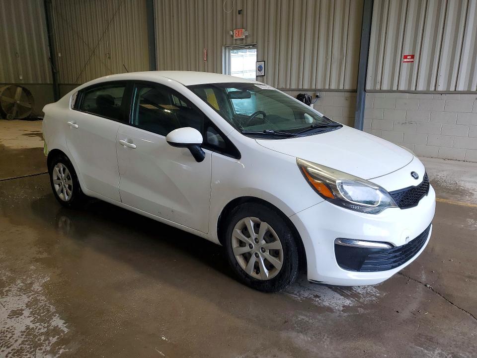 2016 Kia Rio VIN KNADM4A35G6562857 COPART salvage auction — REAR END, Pa - Certificate Of Salvage, sold $1,050 on 2026-07-08 (photo 4)