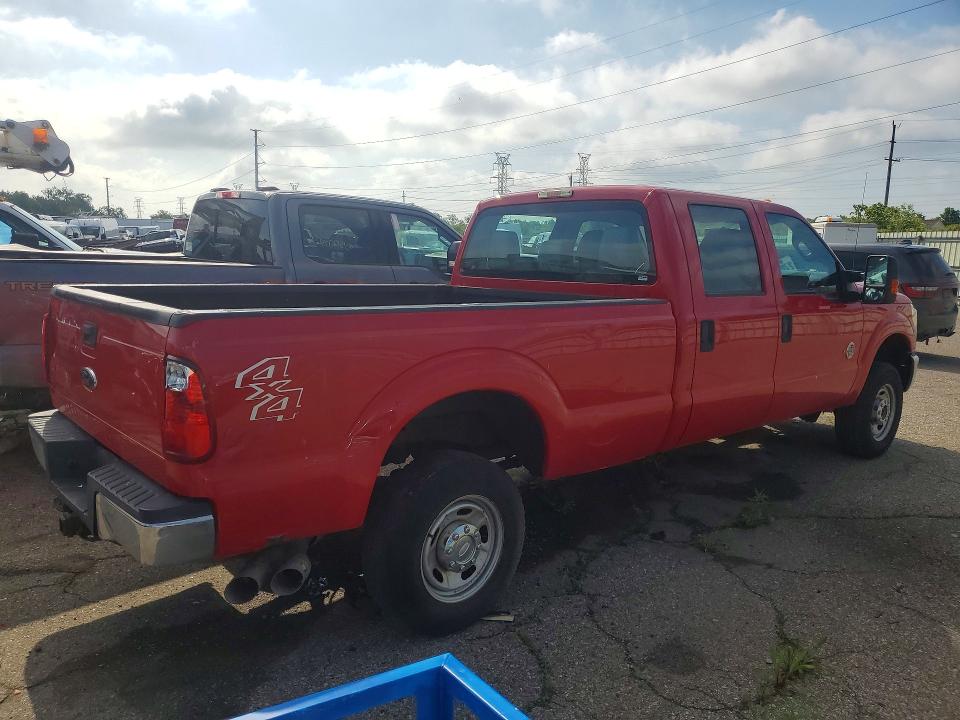 2015 Ford VIN 1FT7W2BT5FEC64066 COPART salvage auction — REAR END, Mi - Certificate Of Title, sold $3,900 on 2026-07-02 (photo 3)