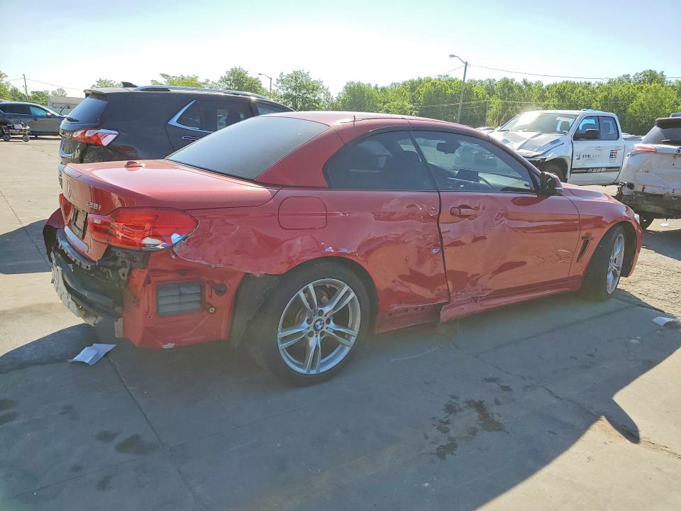 2015 BMW VIN WBA3V5C51FP752189 COPART salvage auction — SIDE, KY - CERT OF TITLE-SALVAGE, sold $1,600 on 2026-07-30 (photo 3)
