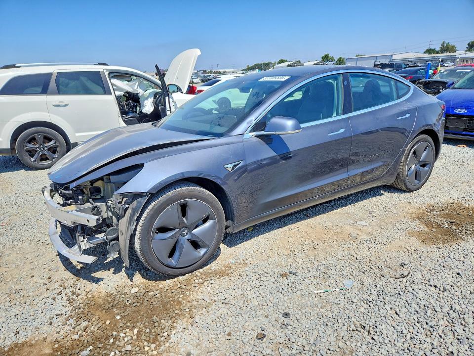 2019 Tesla Model 3 VIN 5YJ3E1EAXKF416311 COPART salvage auction — FRONT END, Salvage Title, sold $4,650 on 2026-07-21 (photo 1)