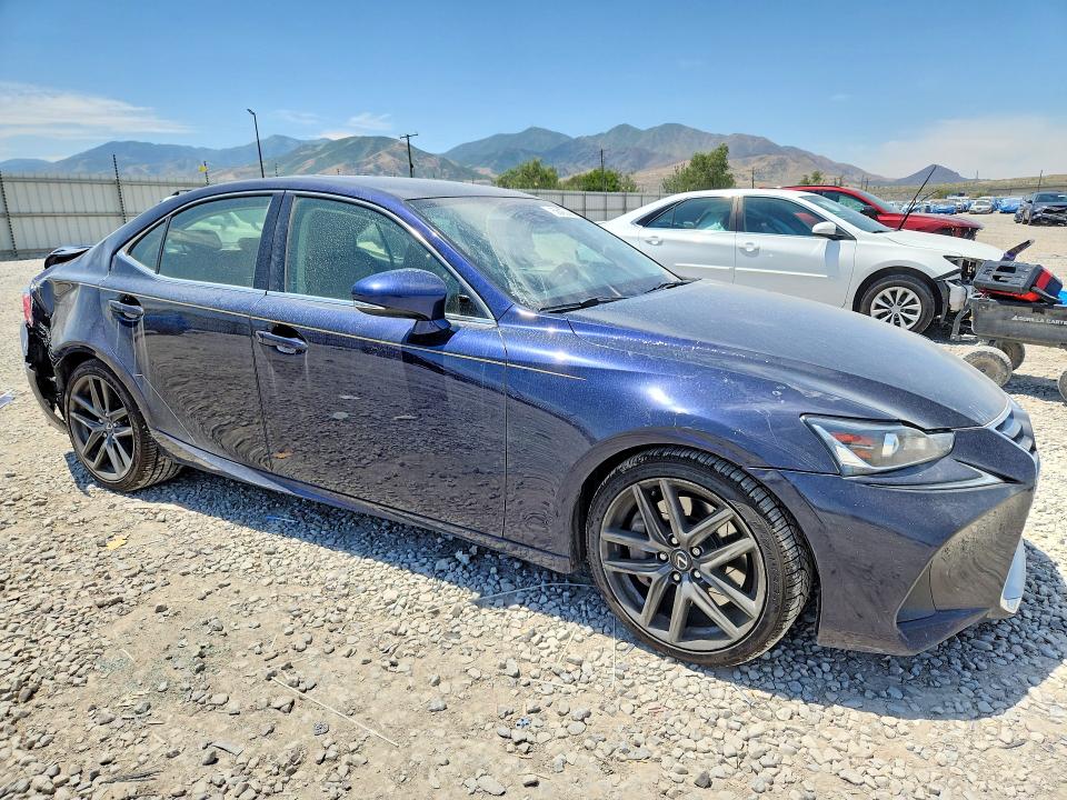 2017 Lexus Is VIN JTHCM1D2XH5015959 COPART salvage auction — REAR END, Ut - Salvage Certificate, sold $4,700 on 2026-07-31 (photo 4)