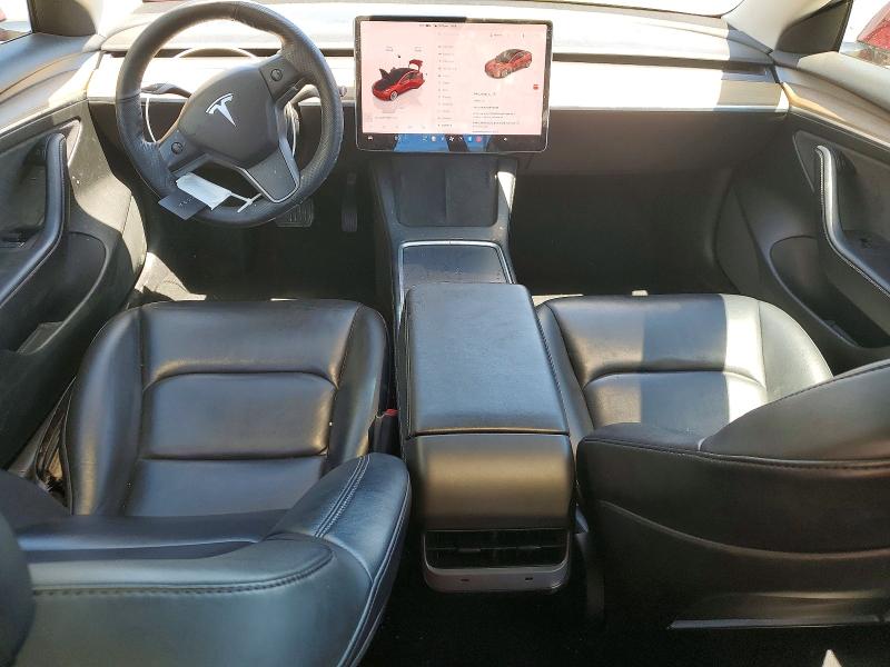 2022 Tesla Model 3 VIN 5YJ3E1EA3NF186793 COPART salvage auction — MECHANICAL, CA - CERTIFICATE OF TITLE, sold $6,600 on 2026-07-08 (photo 8)