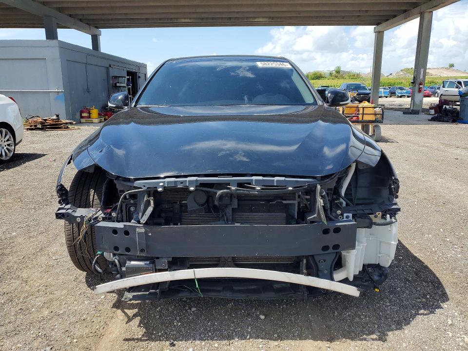 2019 Infiniti VIN JN1EV7AP2KM514538 COPART salvage auction — FRONT END, Fl - Cert Of Title Slvg Rebuildable, sold $1,750 on 2026-07-30 (photo 5)