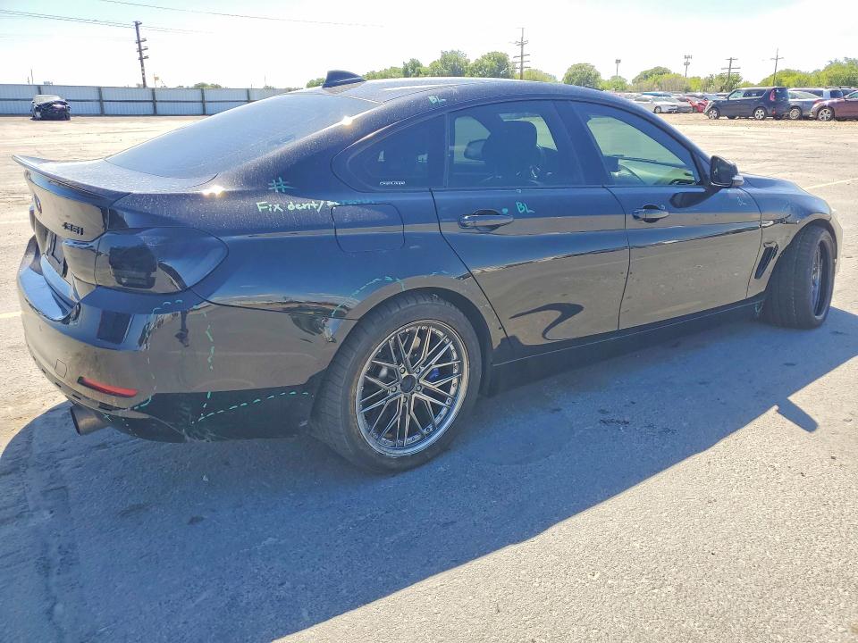 2015 BMW VIN WBA4B3C56FD670154 COPART salvage auction — FRONT END, Id - Salvage Certificate Of Title, sold $2,350 on 2026-07-30 (photo 3)