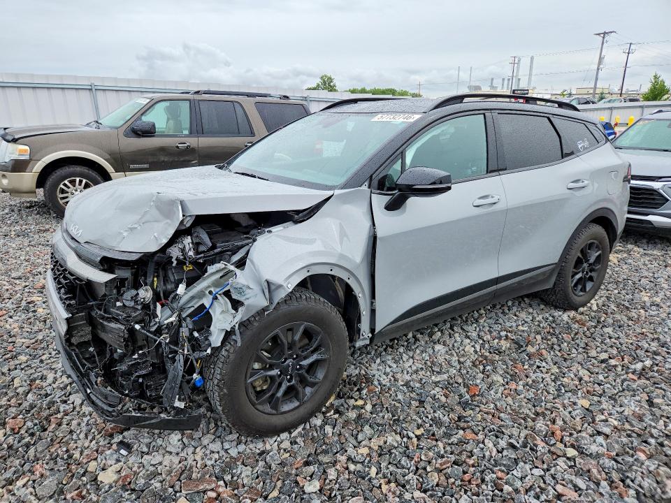 2024 Kia Sportage VIN 5XYK7CDF4RG197444 COPART salvage auction — FRONT END, Wi - Cert Of Title-Claim Paid, sold $7,200 on 2026-07-20 (photo 1)