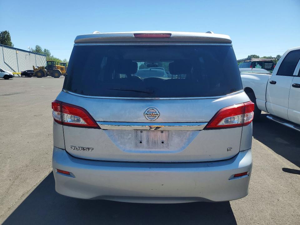 2012 Nissan VIN JN8AE2KP3C9047474 COPART salvage auction — FRONT END, Or - Salvage Title Certificate, sold $850 on 2026-07-13 (photo 6)