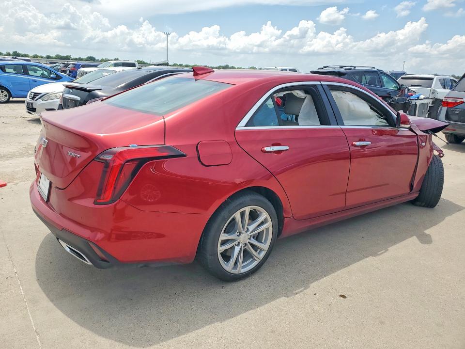 2026 Cadillac Ct4 VIN 1G6DJ5RK0T0101028 COPART salvage auction — FRONT END, Tx - Salvage Vehicle Title, sold $5,100 on 2026-07-06 (photo 3)