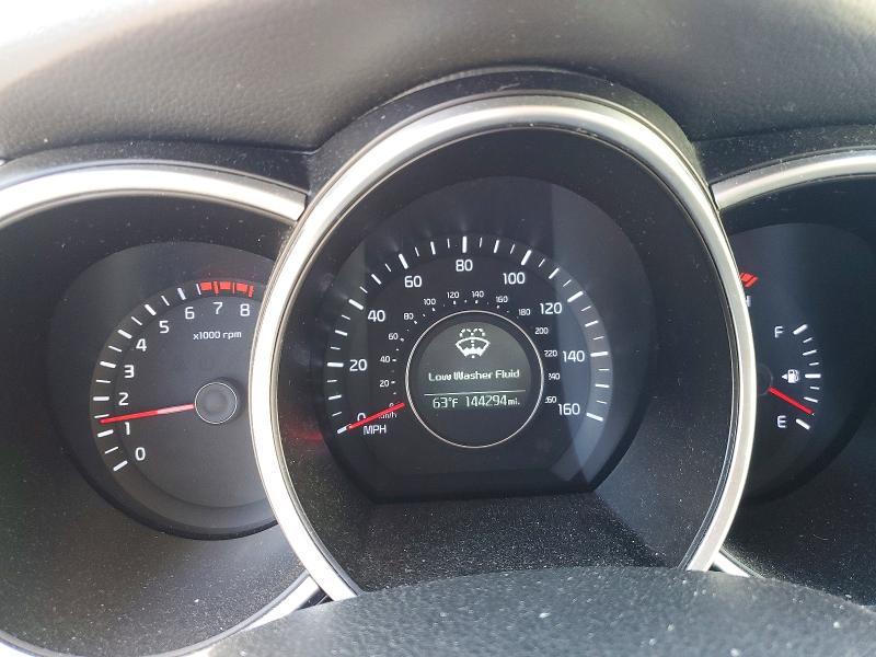 2015 Kia Optima VIN 5XXGM4A7XFG485423 COPART salvage auction — REAR END, Ut - Salvage Certificate, sold $1,100 on 2026-07-27 (photo 9)