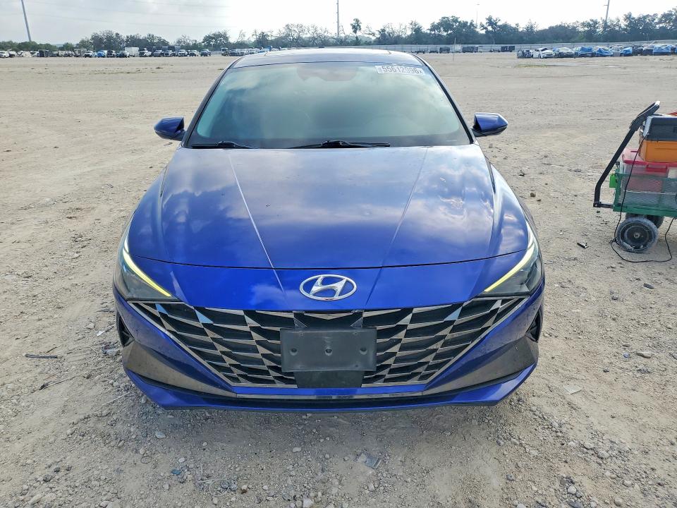 2021 Hyundai VIN 5NPLP4AG2MH038866 COPART salvage auction — REAR END, Tx - Salvage Vehicle Title, sold $5,800 on 2026-07-09 (photo 5)