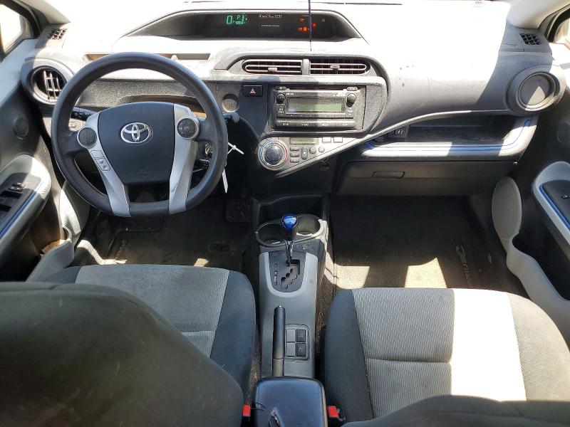2013 Toyota VIN JTDKDTB32D1539371 COPART salvage auction — REAR END, Co - Public - Salvage Title, sold $875 on 2026-07-07 (photo 8)