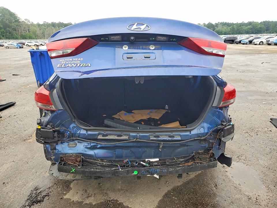 2017 Hyundai VIN 5NPD84LF3HH080488 COPART salvage auction — REAR END, Sc - Cert Of Title-Salvage, sold $200 on 2026-07-22 (photo 6)
